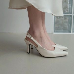 Ziva Pointed Slingback Heels