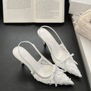 Seraphina Lace Heels